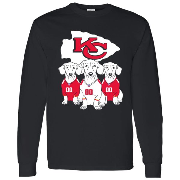 Kansas City Chiefs Dachshund Dogs Shirt