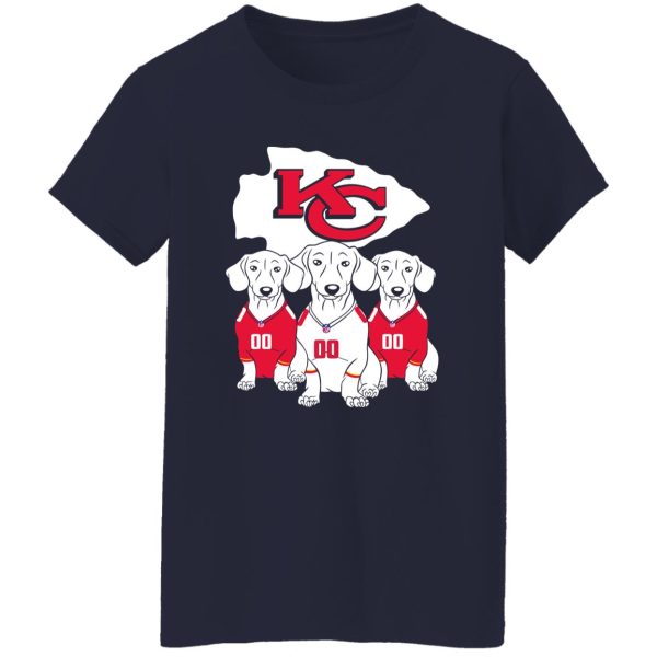 Kansas City Chiefs Dachshund Dogs Shirt