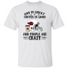 Arizona Cardinals God is Great Coffee is Good And People Are Crazy Football NFL Shirt