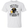 Jacksonville Jaguars God is Great Beer is Good And People Are Crazy Football NFL Shirt