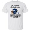 Denver Broncos God is Great Coffee is Good And People Are Crazy Football NFL Shirt