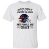 Chicago Bears God is Great Coffee is Good And People Are Crazy Football NFL Shirt