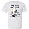 San Diego Chargers God is Great Coffee is Good And People Are Crazy Football NFL Shirt