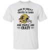 New Orleans Saints God is Great Coffee is Good And People Are Crazy Football NFL Shirt