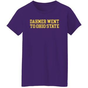 Dahmer Went To Ohio State Michigan Wolverines Football Shirt