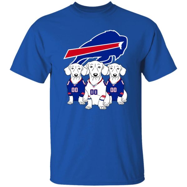 Buffalo Bills Dachshund Dogs Shirt