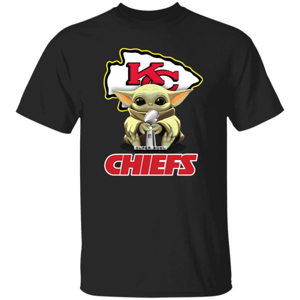 Baby Yoda Kansas City Chiefs Super Bowl Champion Shirt