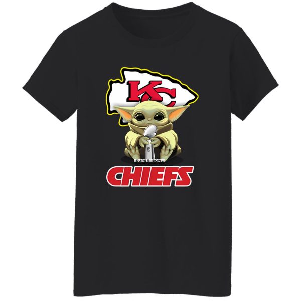 Baby Yoda Kansas City Chiefs Super Bowl Champion Shirt