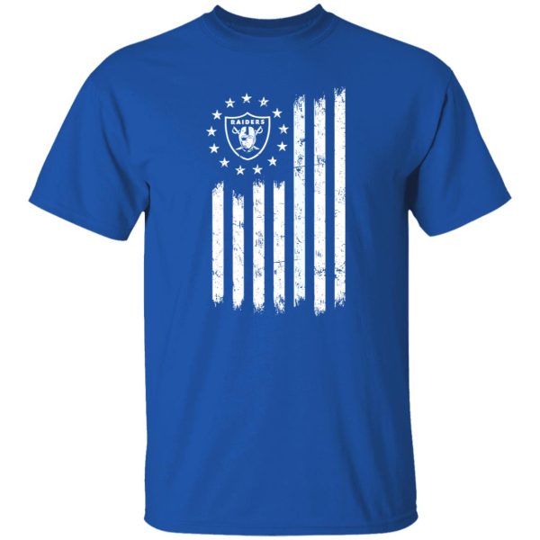 Oakland Raider Rugby Football American Flag Shirt