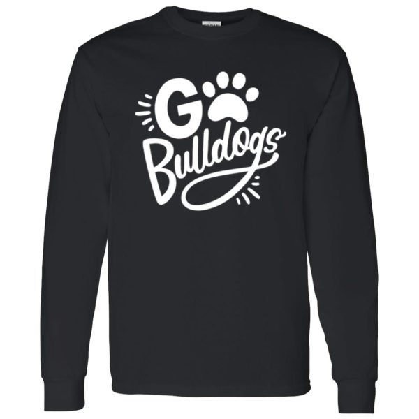 School Spirit Football Shirt, Go Bulldogs Shirt