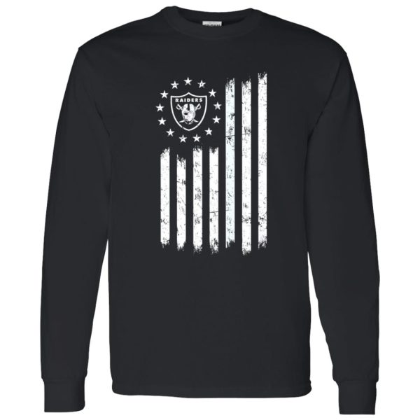 Oakland Raider Rugby Football American Flag Shirt