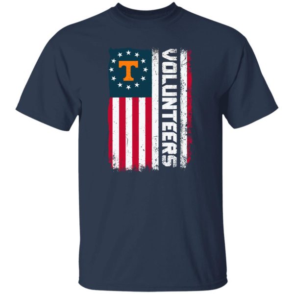 Tennessee Volunteers American Flag Shirt