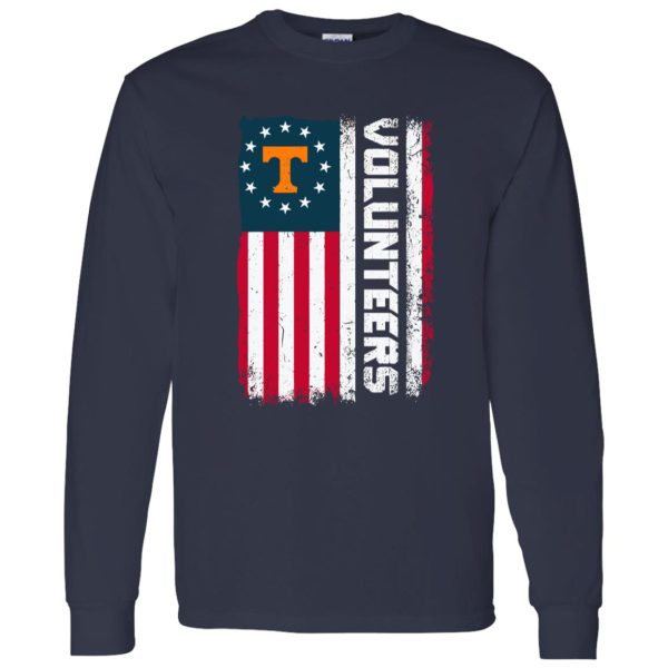 Tennessee Volunteers American Flag Shirt