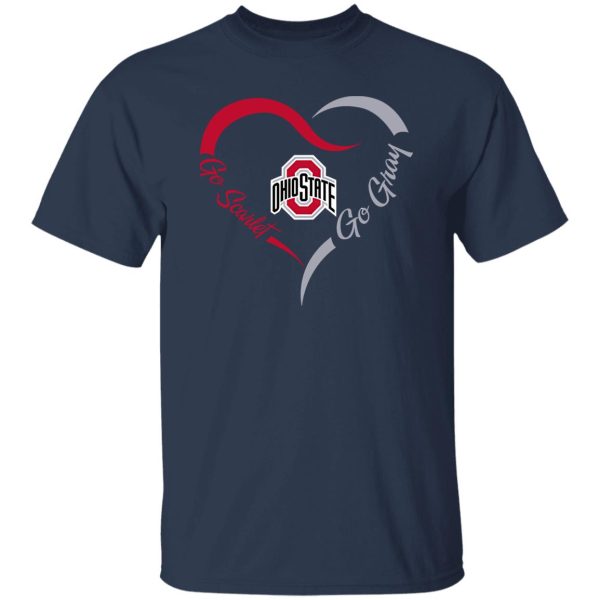 Ohio State Buckeyes Go Scarlet Go Gray Shirt