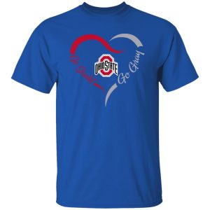 Ohio State Buckeyes Go Scarlet Go Gray Shirt