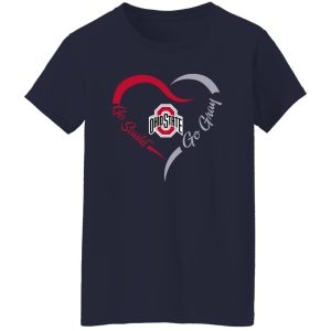 Ohio State Buckeyes Go Scarlet Go Gray Shirt