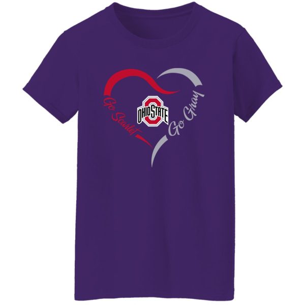 Ohio State Buckeyes Go Scarlet Go Gray Shirt