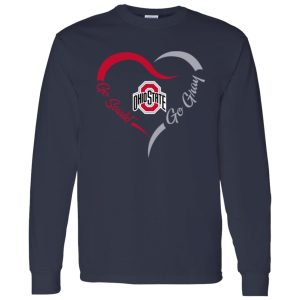 Ohio State Buckeyes Go Scarlet Go Gray Shirt