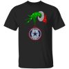 Grinch Hand Holding Dallas Cowboys Christmas Shirt