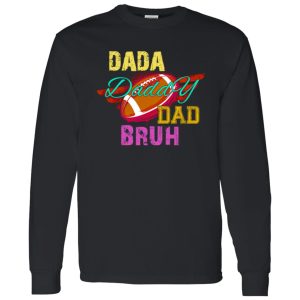 Football Dad Shirt, Dada Daddy Dad Bruh Shirt