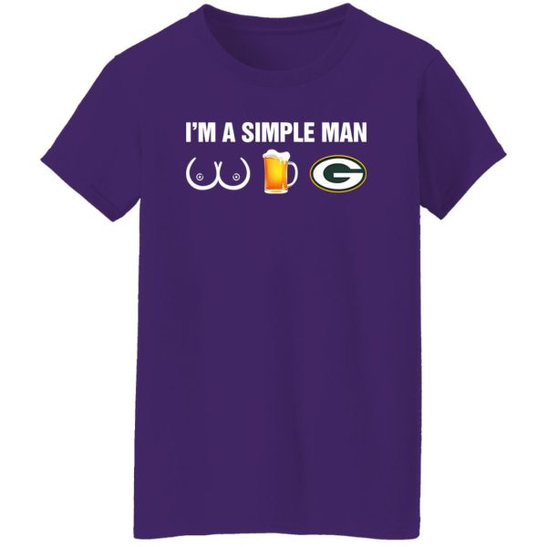 Green Bay Packers I’m A Simple Man Shirt