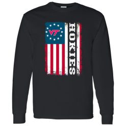 Virginia Tech Hokies American Flag Shirt