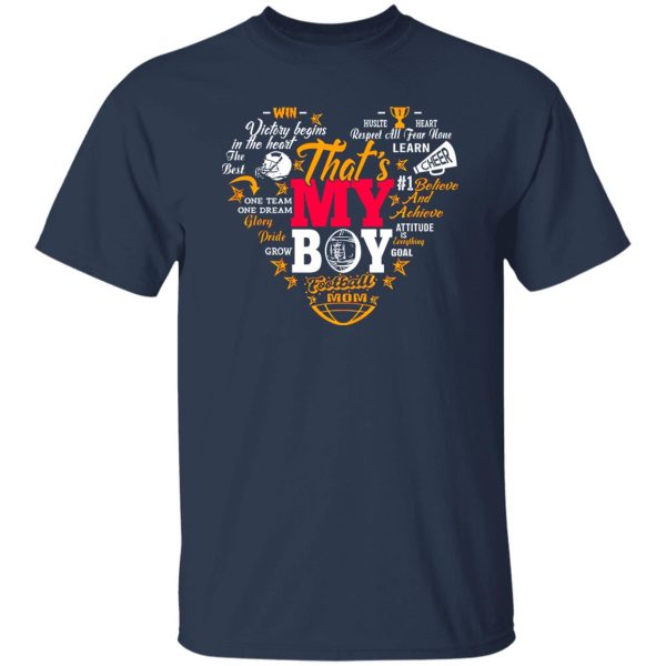 Football Mom Shirt, That’s My Boy Football Mom Shirt