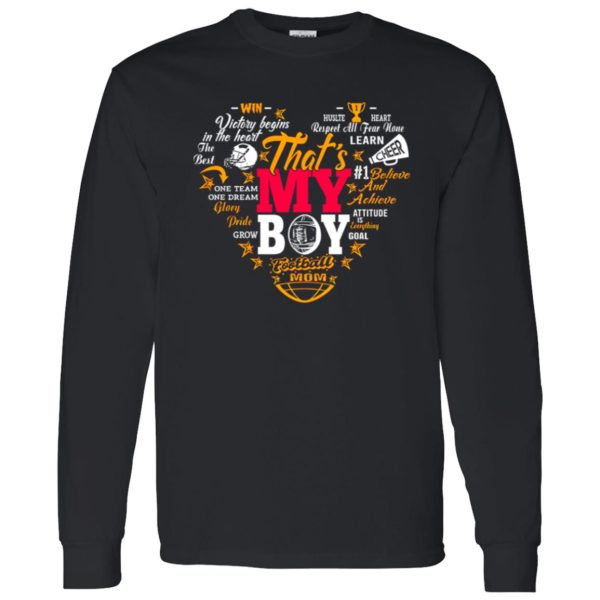 Football Mom Shirt, That’s My Boy Football Mom Shirt