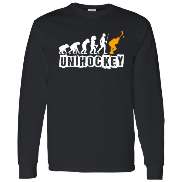 Unihockey Human Evolution for Hockey Lover Shirt