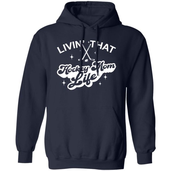 Hockey Mom Shirt, Livin’ That Hockey Mom Life Shirt