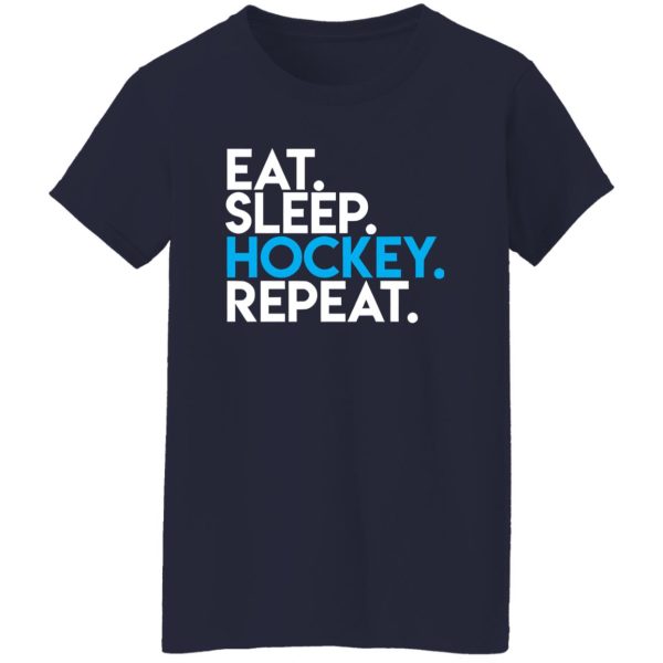 Eat Sleep Hockey Repeat for Sports Lover Shirt