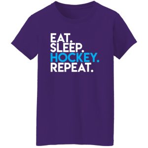 Eat Sleep Hockey Repeat for Sports Lover Shirt