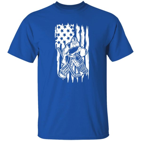 Hockey American Flag for Sports Lover Shirt