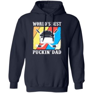 Hockey Dad Shirt, Vintage World’s Best Puckin’ Dad Shirt