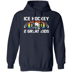 Hockey Dad Shirt, Ice Hockey Dad 2 Great Kids Shirt