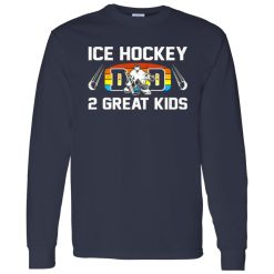 Hockey Dad Shirt, Ice Hockey Dad 2 Great Kids Shirt