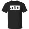 Hockey Dad Shirt, Human Evolution Hockey Lover Shirt