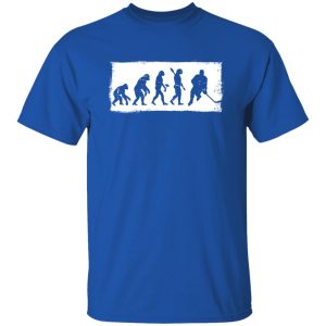 Hockey Dad Shirt, Human Evolution Hockey Lover Shirt