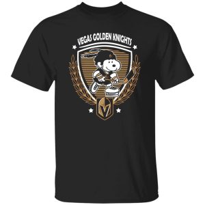 NHL Hockey Snoopy Team Vegas Golden Knights Shirt