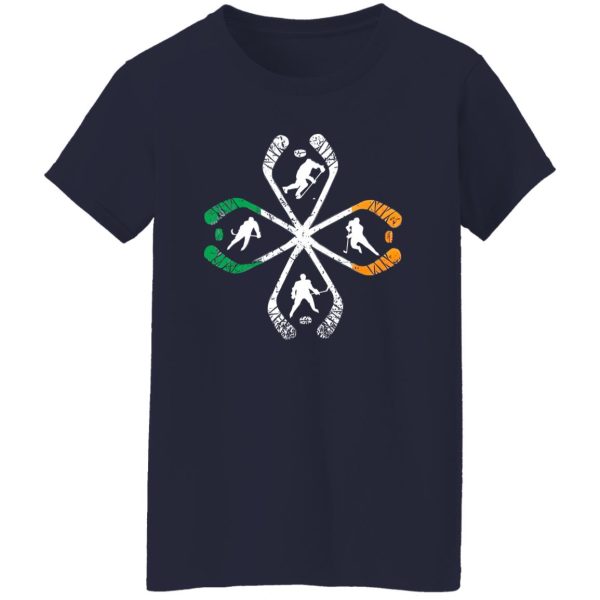 Hockey St Patrick’s Day Shirt, Hockey Shamrock Shirt