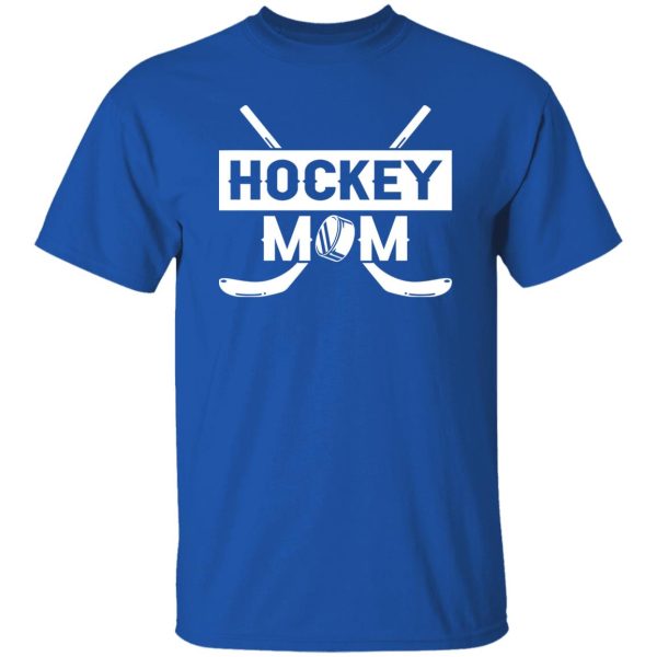 Hockey Mom Shirt, Hockey Mom Hockey Sticks And Hockey Puck Shirt