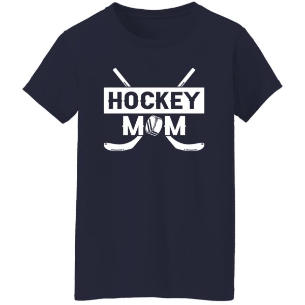 Hockey Mom Shirt, Hockey Mom Hockey Sticks And Hockey Puck Shirt