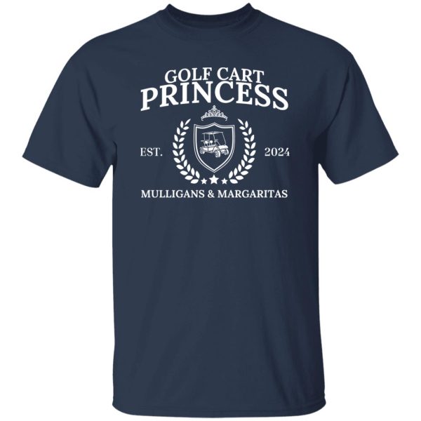 Golf Cart Princess Comfort Colors Shirt