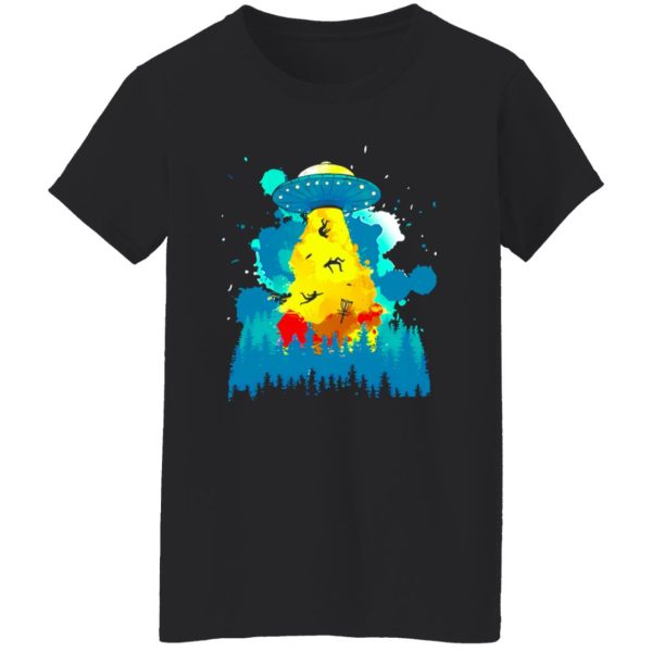 Disc Golf Alien Abduction Shirt