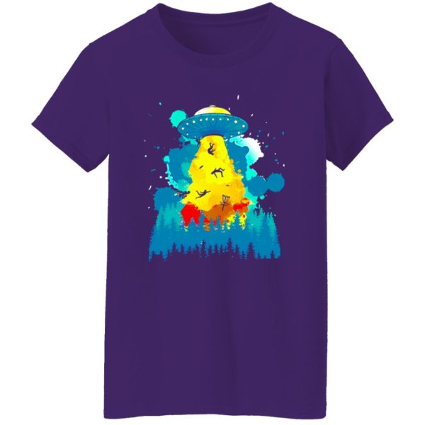 Disc Golf Alien Abduction Shirt