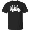 Funny Golf T Shirt Golfer Drinking Beer Shirt Cool Golfing Shirt