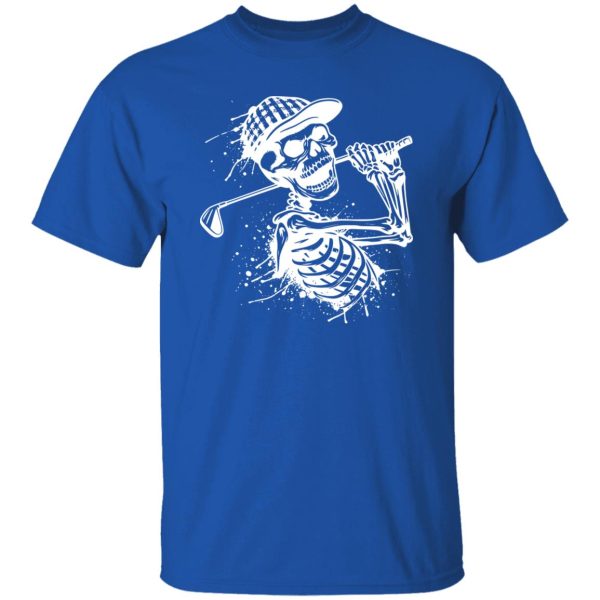 Skeleton Golfer Shirt