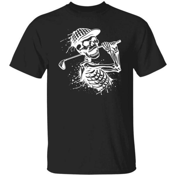 Skeleton Golfer Shirt