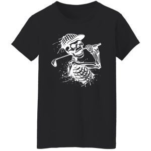 Skeleton Golfer Shirt