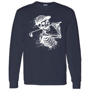 Skeleton Golfer Shirt